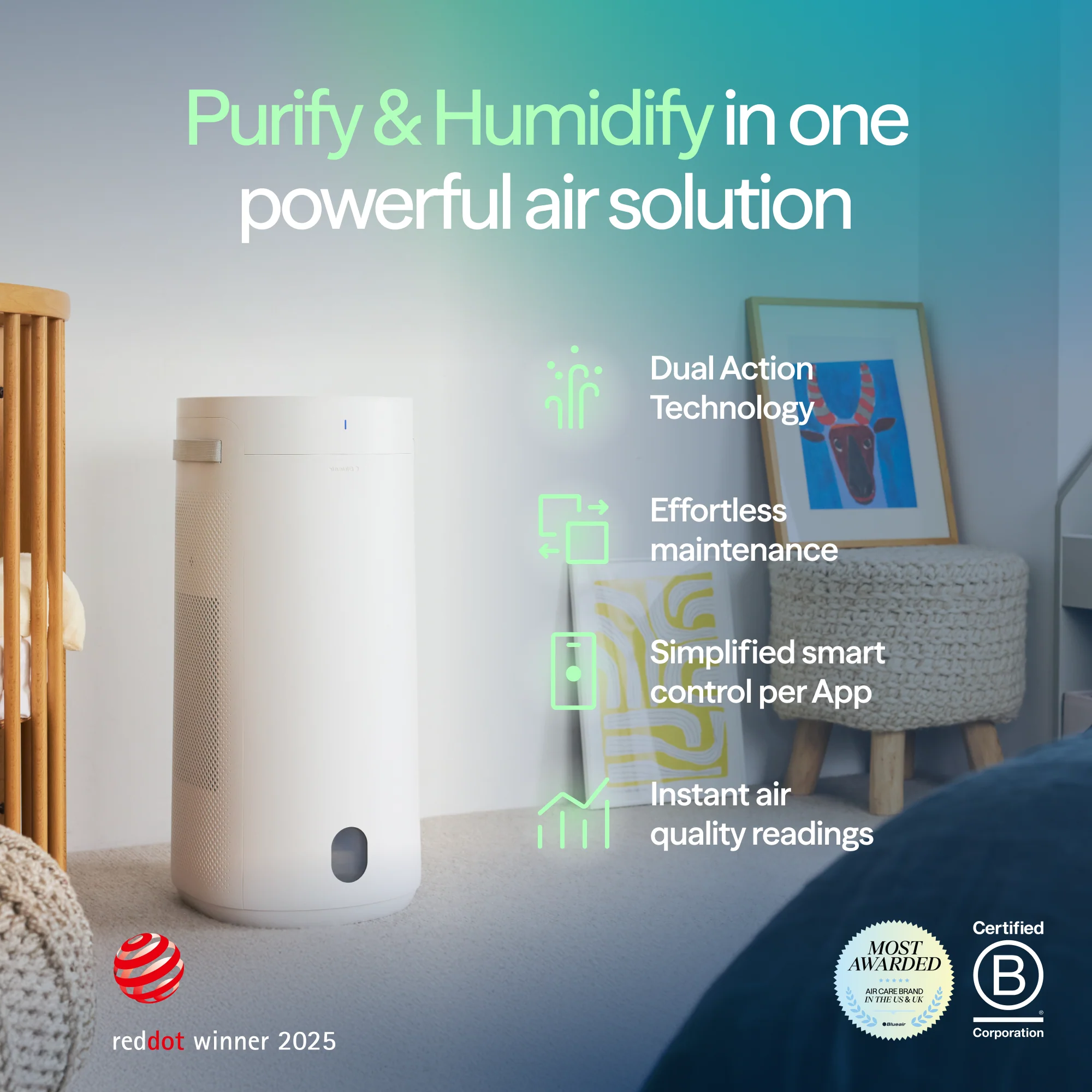 2-in-1 Purify + Humidify - Image 2