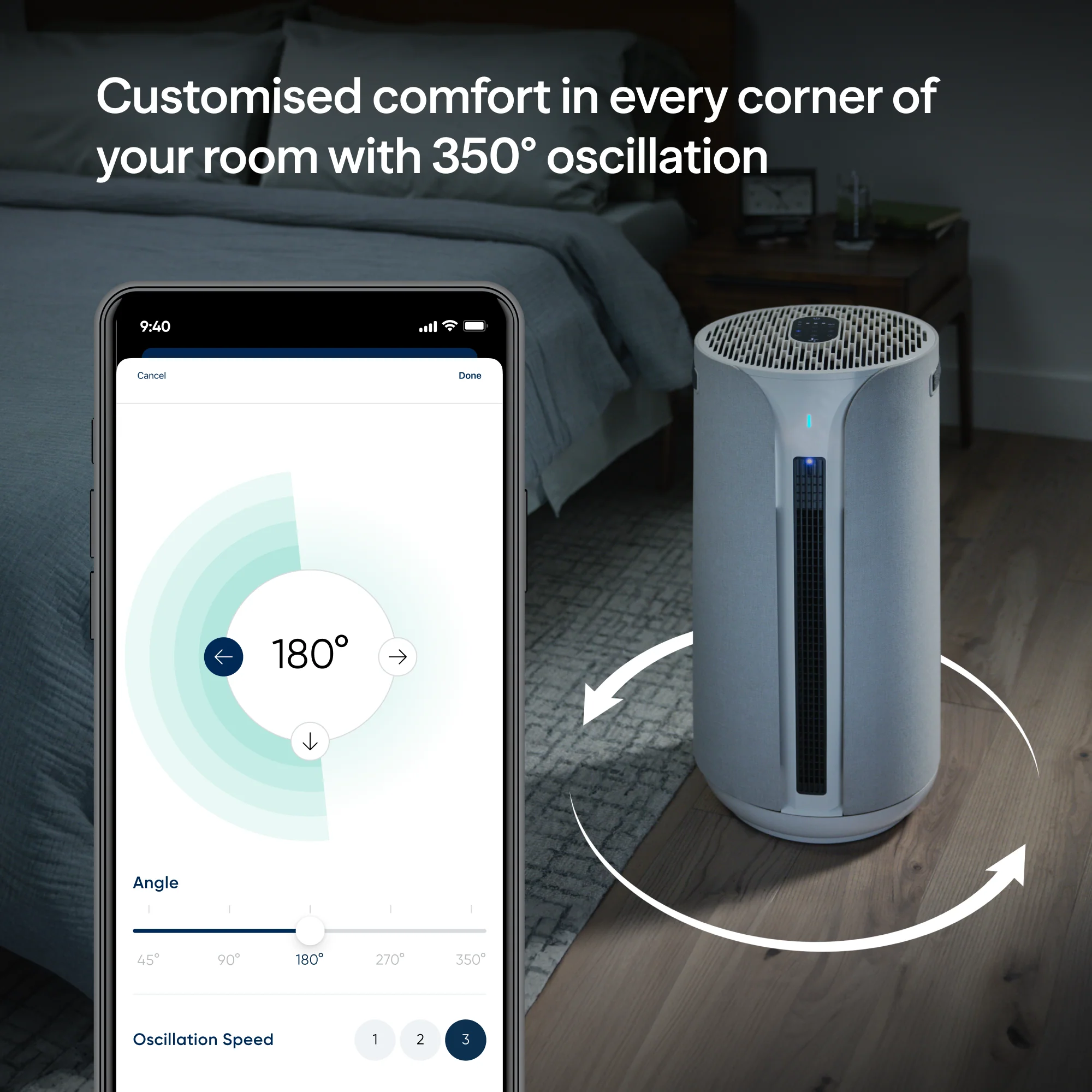 ComfortPure™ 3-in-1 T20i Air Purifier - Image 8