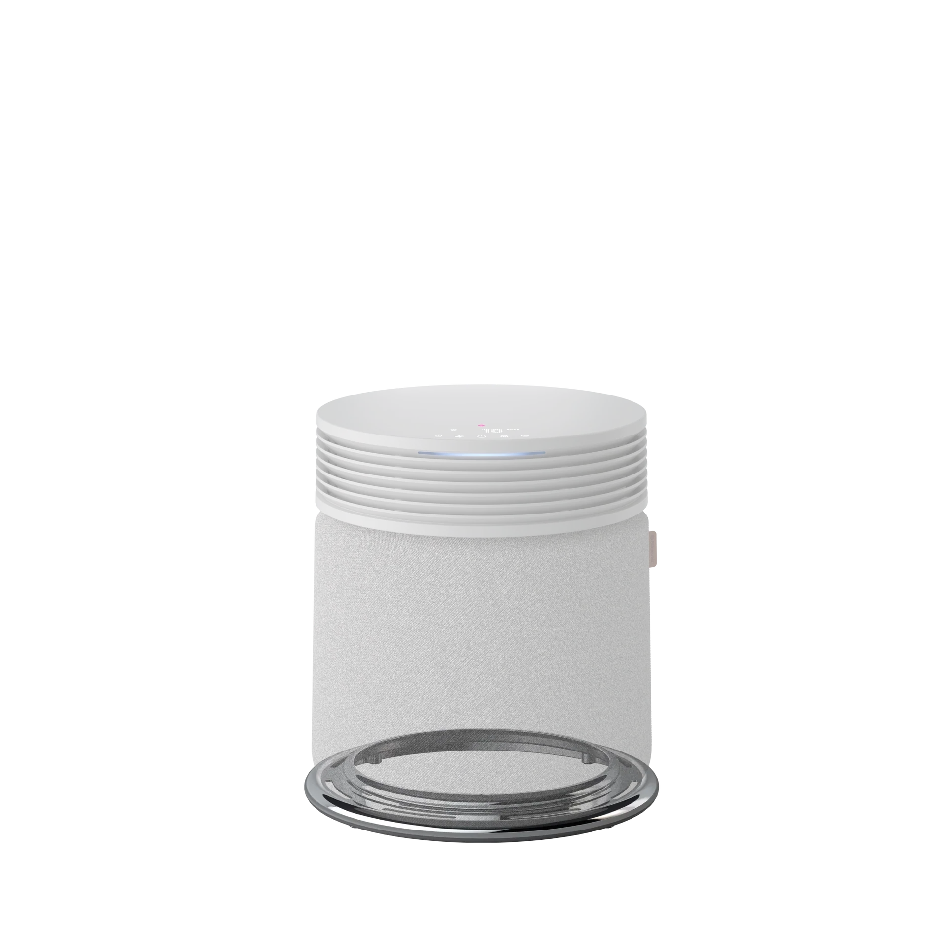 Blue Signature™ Large + Ring Base in Chrome Bundle 1 x 112937 1 x 112931 Nordic Fog - Image 3
