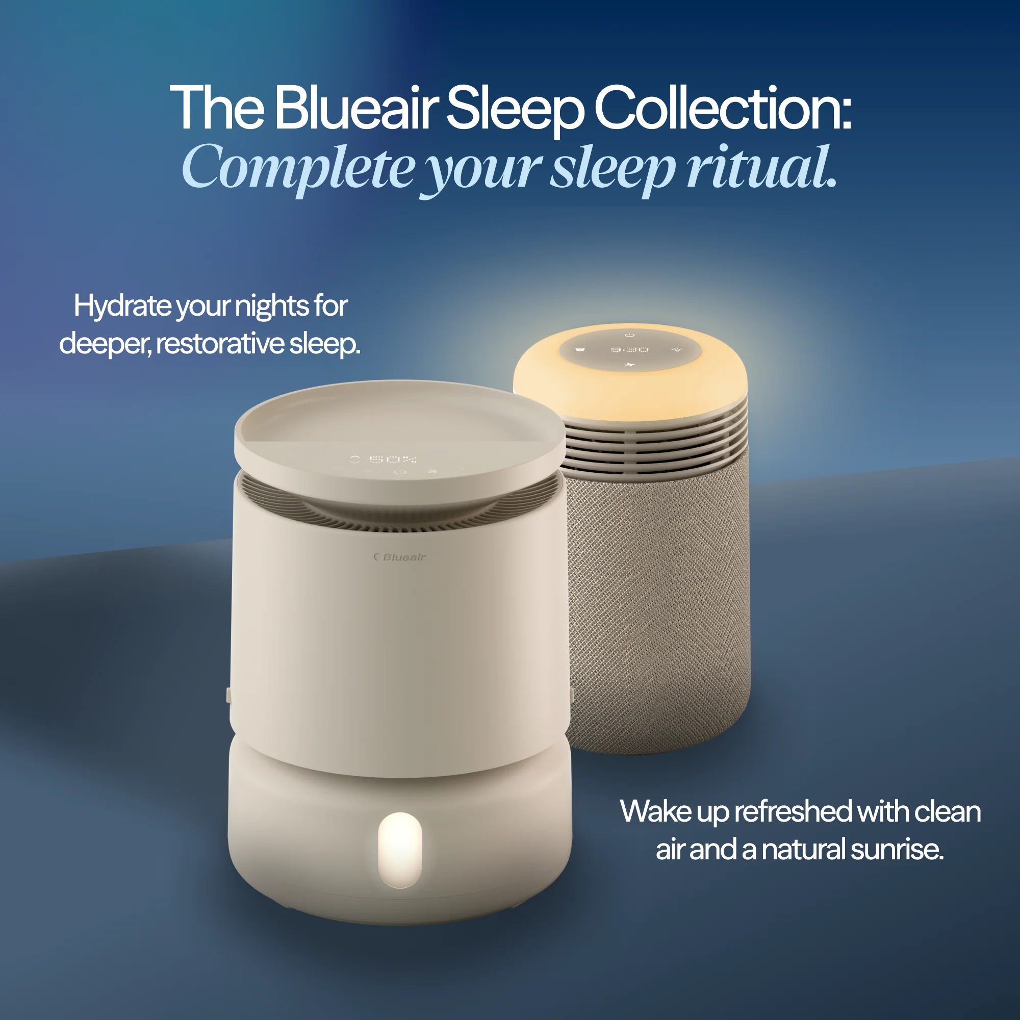 Mini Restful™ Sunrise Clock Air Purifier Coastal Beige - Image 11
